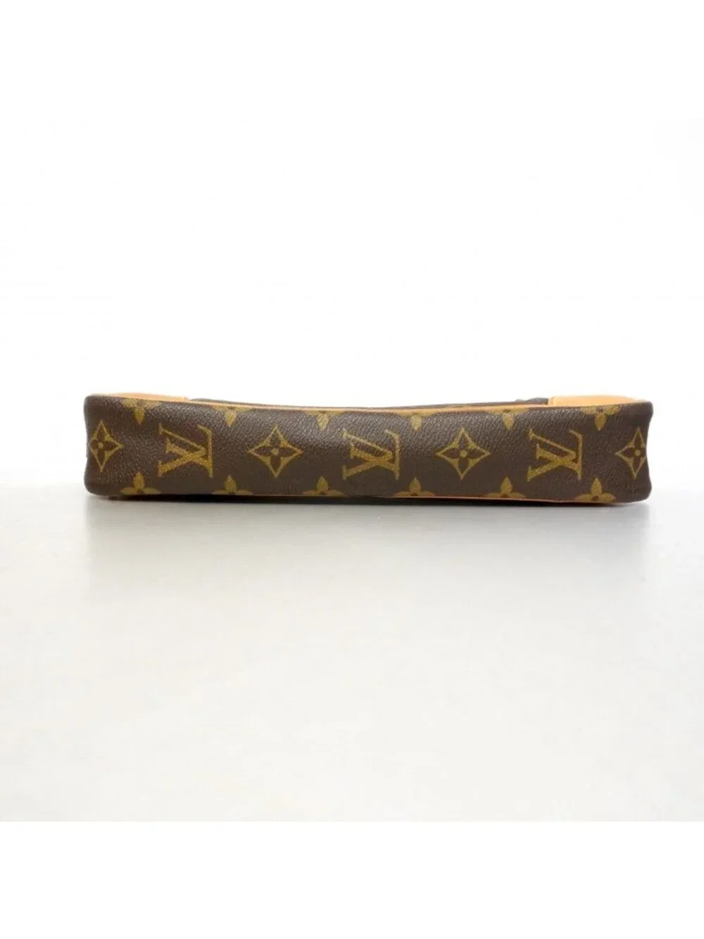 Louis Vuitton Clutch Monogram Marly Dragonne GM Brown